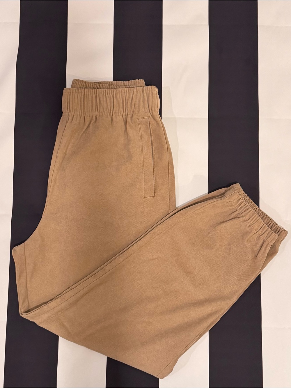 Zara Camel Joggers